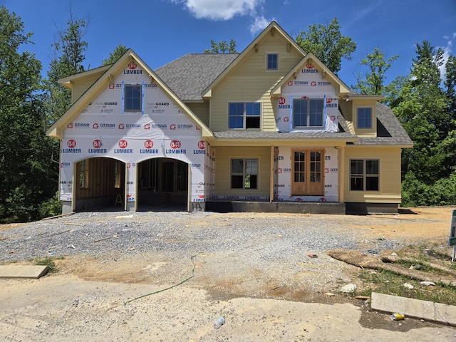10586 Brownspring Dr Unit 113, Apison, TN 37302 - property in mid-construction with roof with shingles, driveway, and a garage