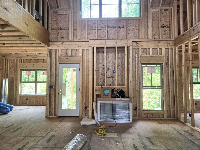 10586 Brownspring Dr Unit 113, Apison, TN 37302 - living room featuring healthy amount of natural light and a high ceiling