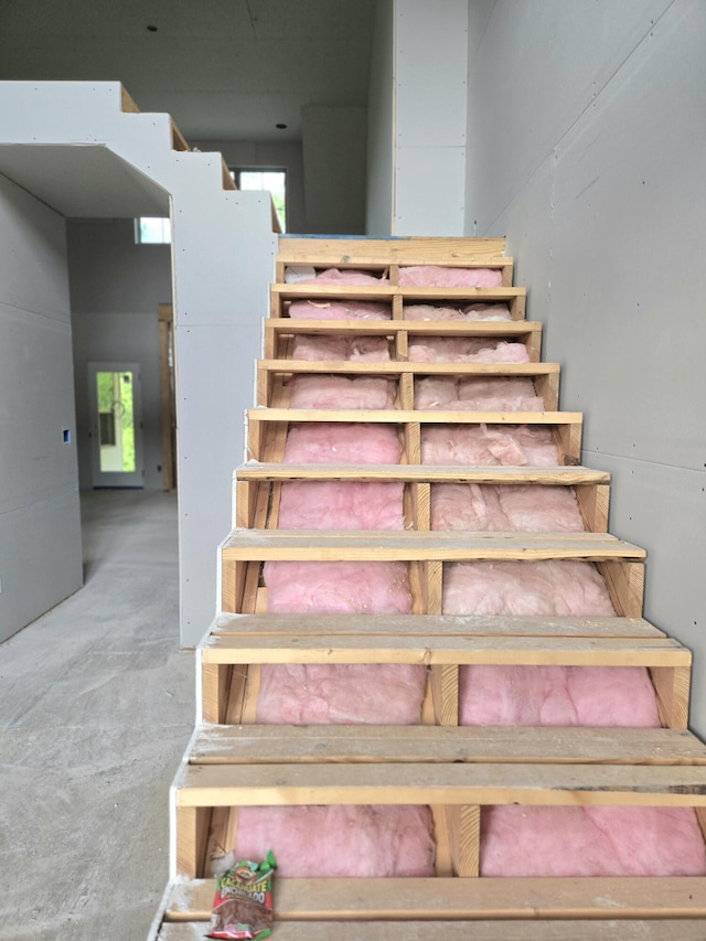10586 Brownspring Dr Unit 113, Apison, TN 37302 - stairway featuring concrete floors
