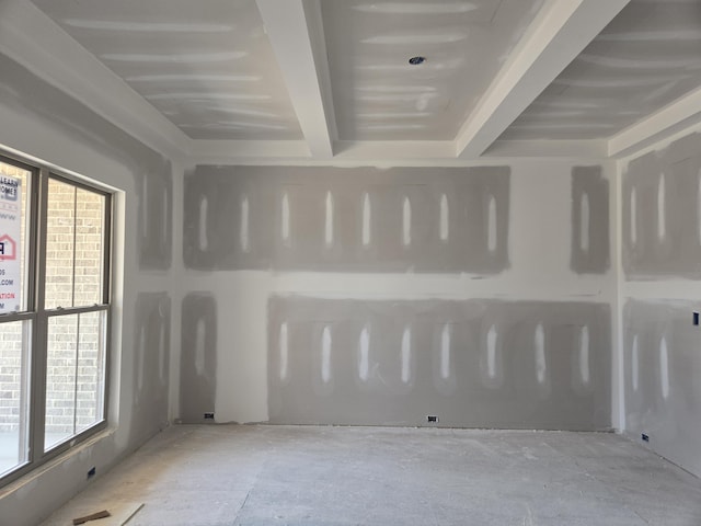10586 Brownspring Dr Unit 113, Apison, TN 37302 - unfurnished room with beam ceiling