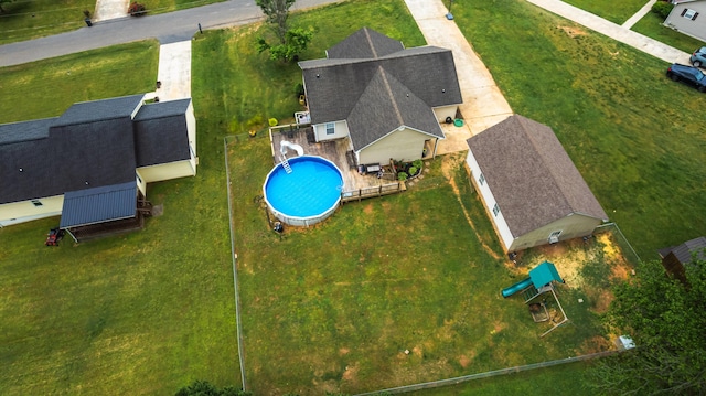 drone / aerial view