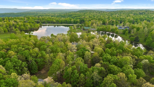 234 Reflection Dr, Dunlap, TN 37327 - drone / aerial view of a forest and a large body of water