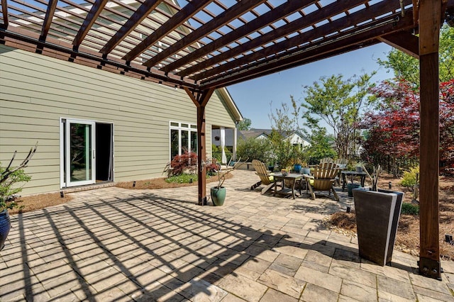 1383 Carrington Way, Chattanooga, TN 37405 - view of patio featuring a pergola