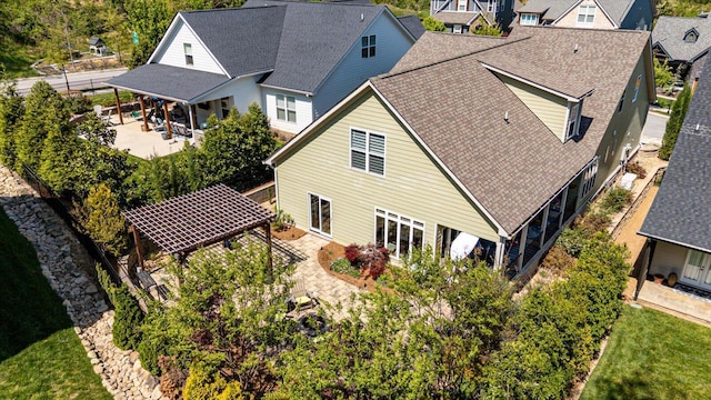 1383 Carrington Way, Chattanooga, TN 37405 - bird's eye view
