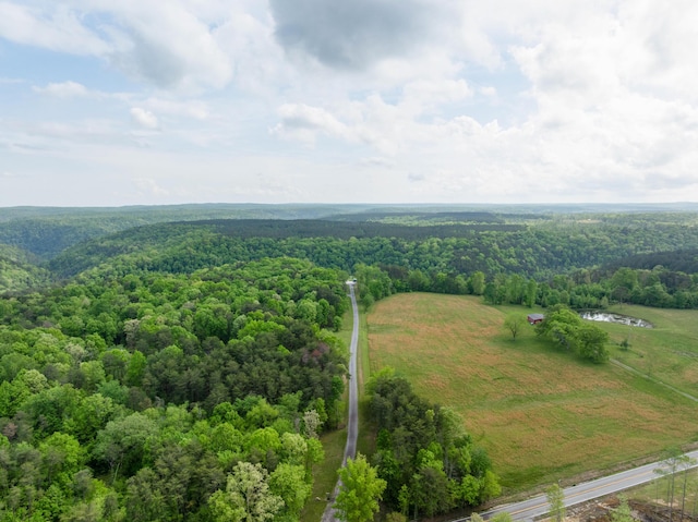 3086 Poe Rd, Soddy Daisy, TN 37379 - aerial view of a heavily wooded area