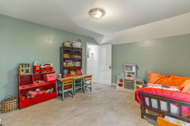 204 Lee-Gordon Mill Rd, Chickamauga, GA 30707 - bedroom with carpet floors and vaulted ceiling