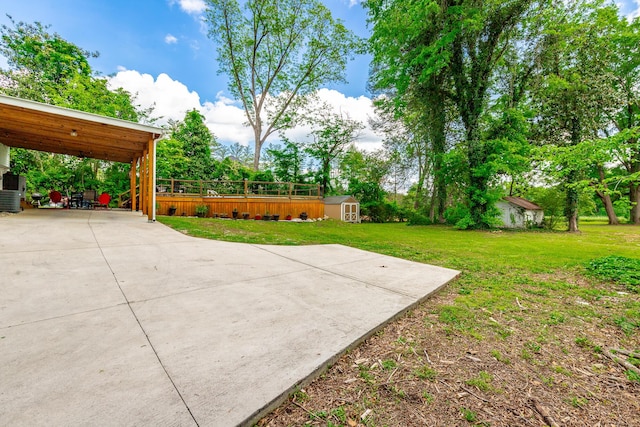 204 Lee-Gordon Mill Rd, Chickamauga, GA 30707 - view of yard featuring a storage shed and an outdoor structure