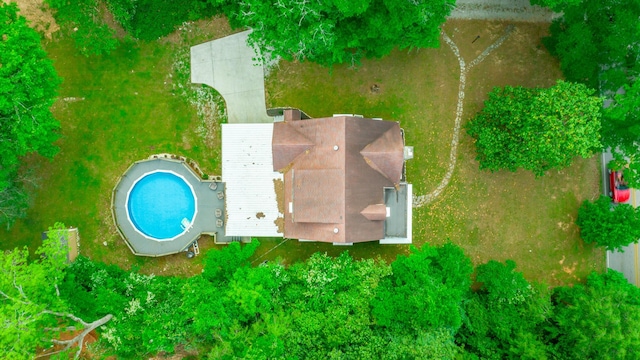 204 Lee-Gordon Mill Rd, Chickamauga, GA 30707 - aerial view of property and surrounding area with a pool