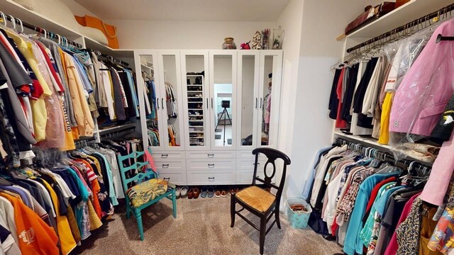 6453 Serenade Ln, Hixson, TN 37343 - spacious closet with carpet flooring