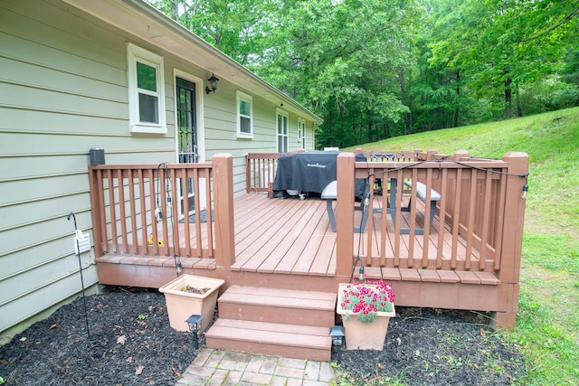2752 Swanson Rd, Ringgold, GA 30736 - view of wooden deck