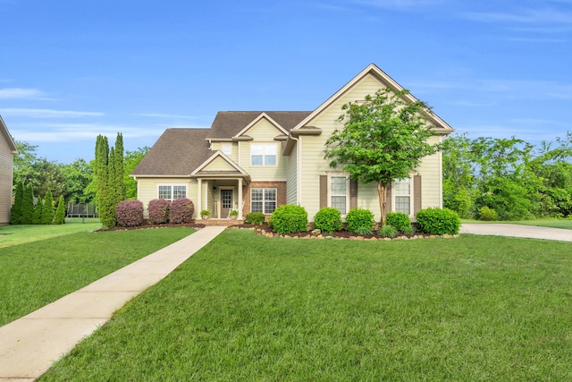 8358 Front Gate Cir, Ooltewah, TN 37363 - view of front of property featuring a front yard