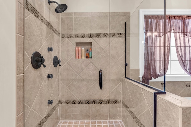 8358 Front Gate Cir, Ooltewah, TN 37363 - full bath featuring a shower stall