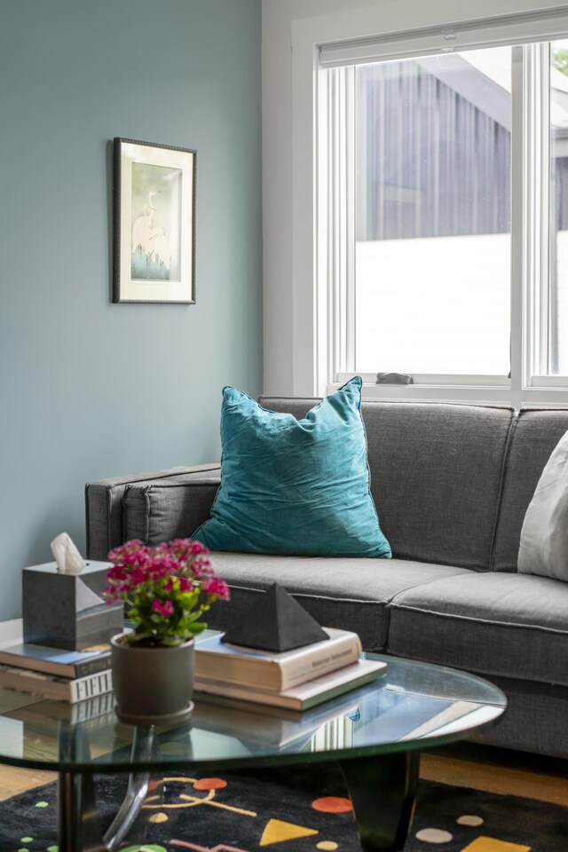 view of living area