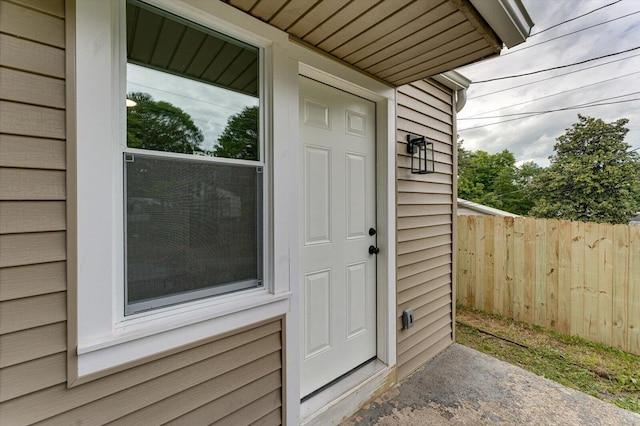 9 Longstreet Rd, Rossville, GA 30741 - doorway to property featuring fence