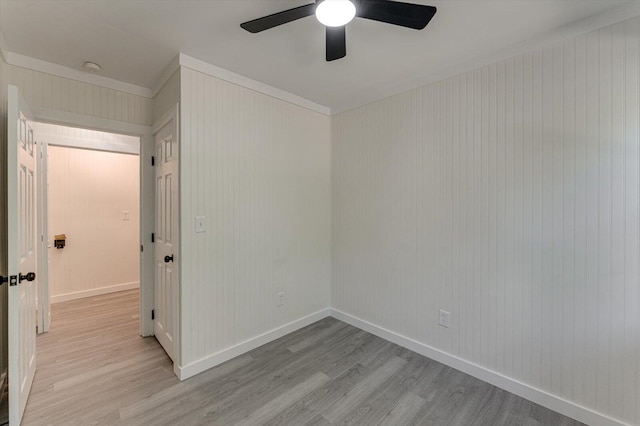 9 Longstreet Rd, Rossville, GA 30741 - unfurnished room featuring light wood-style floors, a ceiling fan, and baseboards