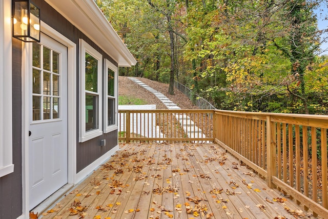 3235 Haywood Ave, Chattanooga, TN 37415 - view of wooden terrace