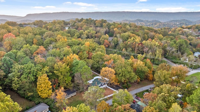 3235 Haywood Ave, Chattanooga, TN 37415 - birds eye view of property featuring a forest view and a mountain view
