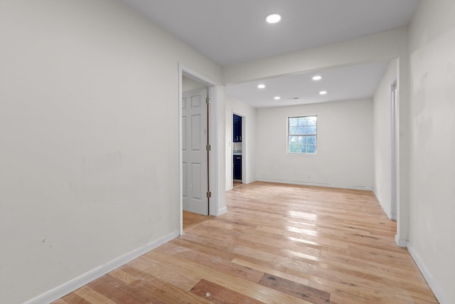 3000 Mary Walker Pl, Chattanooga, TN 37411 - spare room featuring light wood-type flooring, recessed lighting, and baseboards