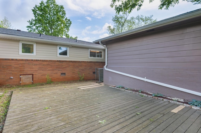 6904 Hickory View Ln, Chattanooga, TN 37421 - view of wooden terrace