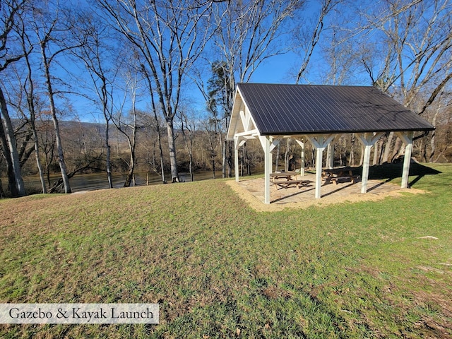 134 River Ridge Drive Unit 117, Dunlap, TN 37327 - view of green lawn with a gazebo