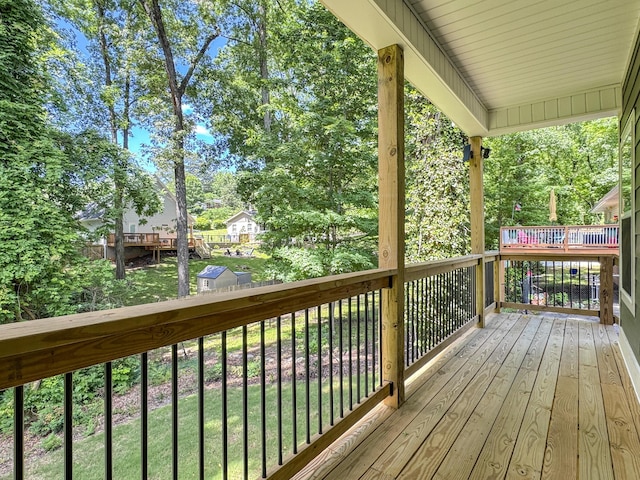 1105 18th St NW, Cleveland, TN 37311 - view of wooden deck