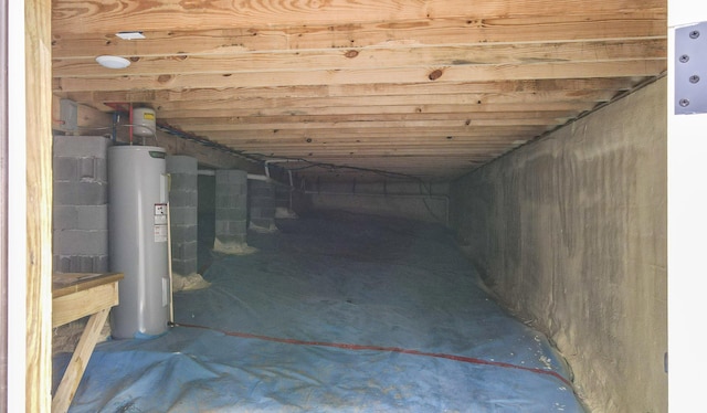 1105 18th St NW, Cleveland, TN 37311 - basement with water heater