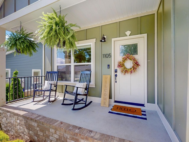 1105 18th St NW, Cleveland, TN 37311 - doorway to property featuring covered porch