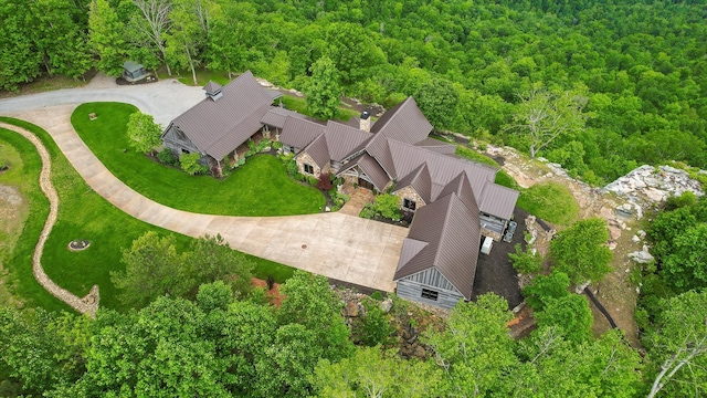 6835 Jasper Highlands Blvd, Jasper, TN 37347 - view from above of property featuring a forest
