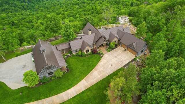 6835 Jasper Highlands Blvd, Jasper, TN 37347 - view from above of property featuring a forest