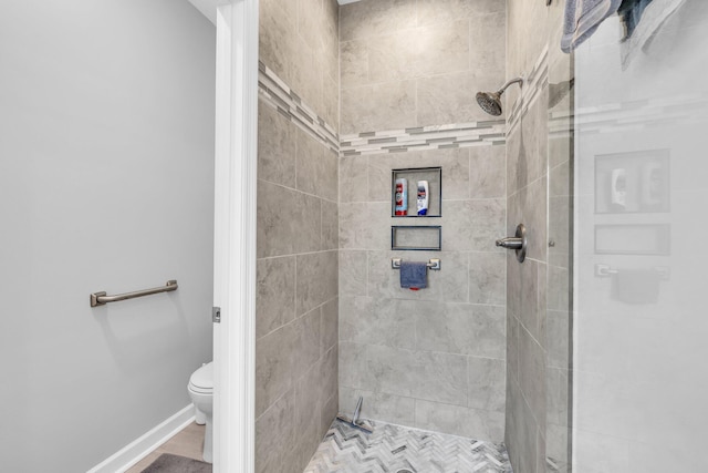7861 Laurelton Dr, Chattanooga, TN 37421 - full bathroom with a stall shower and toilet