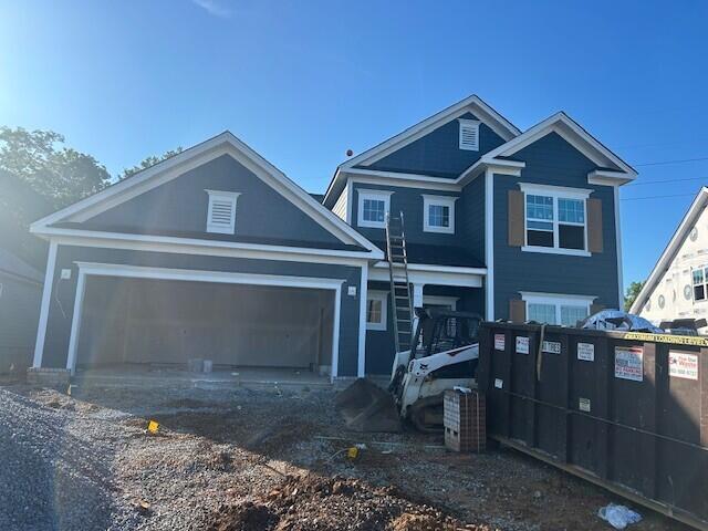 8880 Knolling Loop Unit 35, Ooltewah, TN 37363 - view of front of property featuring an attached garage