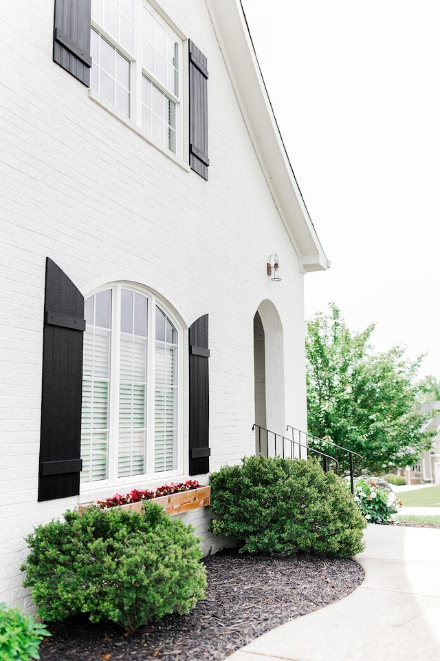9405 Peppy Branch Trl, Apison, TN 37302 - view of home's exterior featuring brick siding