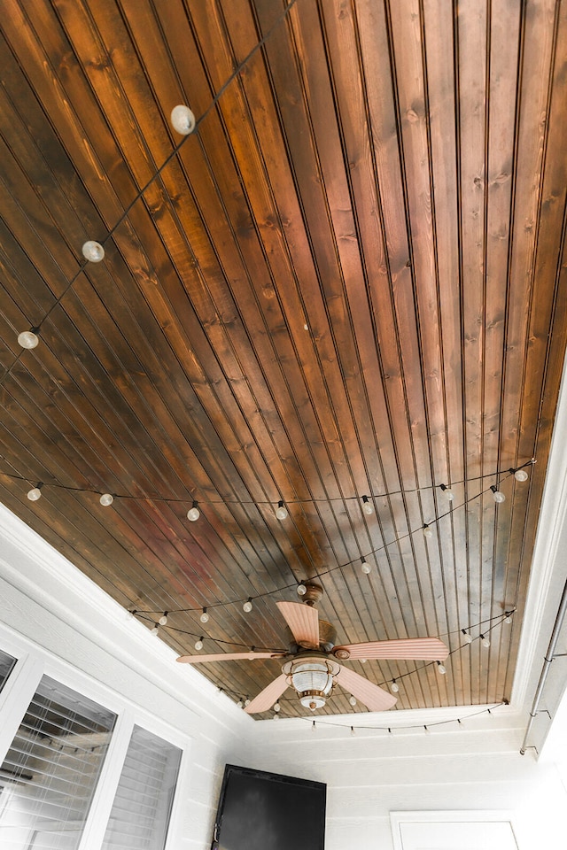 9405 Peppy Branch Trl, Apison, TN 37302 - detailed view of wooden ceiling