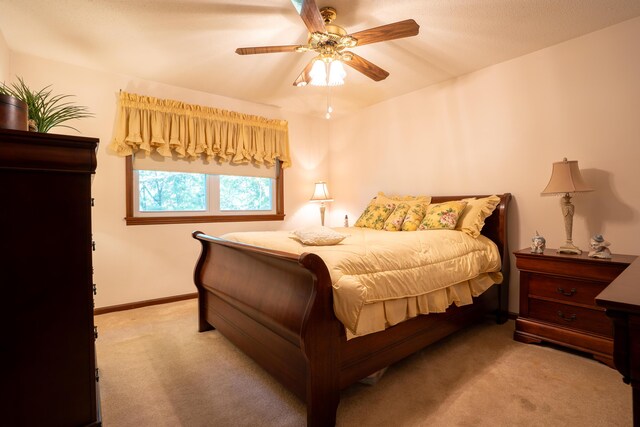 1106 Browns Ferry Rd, Chattanooga, TN 37419 - carpeted bedroom with baseboards and ceiling fan