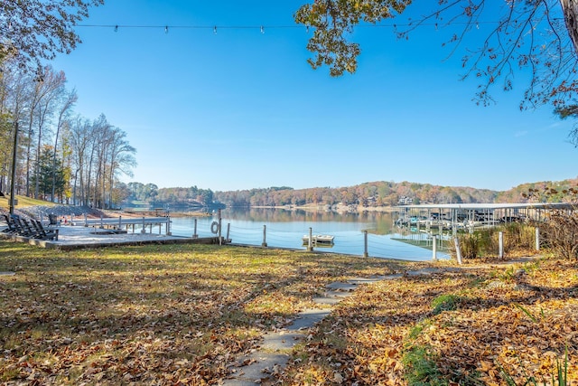 1616 Crappie Cir, Soddy Daisy, TN 37379 - dock area with a water view