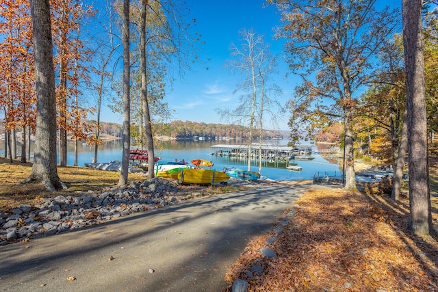 1616 Crappie Cir, Soddy Daisy, TN 37379 - dock featuring a water view