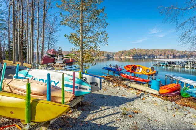1616 Crappie Cir, Soddy Daisy, TN 37379 - dock with a water view