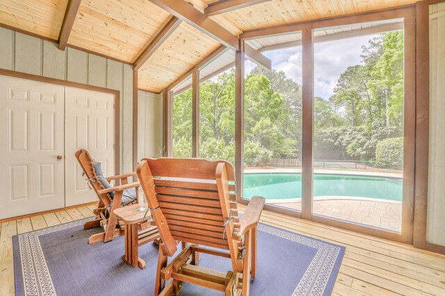 1301 W Morton Dr, Dalton, GA 30720 - sunroom / solarium featuring healthy amount of natural light and view of wooded area