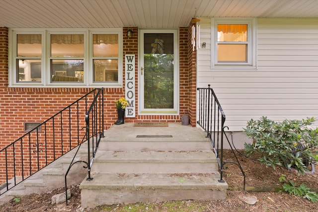 1123 Ridgeleigh Cir, Dalton, GA 30720 - property entrance with brick siding and covered porch