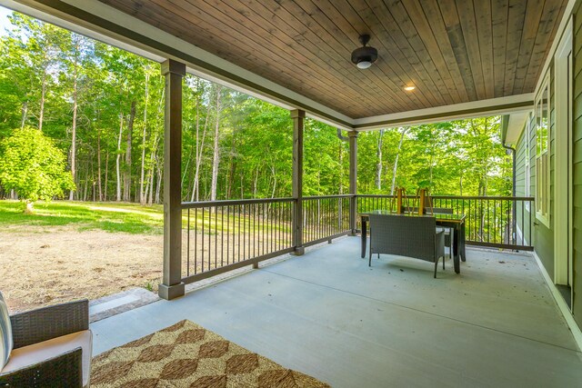 11570 Armstrong Rd, Soddy Daisy, TN 37379 - view of patio / terrace with outdoor dining area