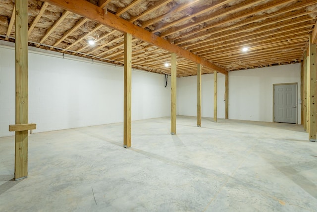 11570 Armstrong Rd, Soddy Daisy, TN 37379 - view of unfinished basement