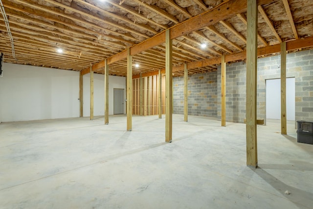 11570 Armstrong Rd, Soddy Daisy, TN 37379 - view of unfinished below grade area