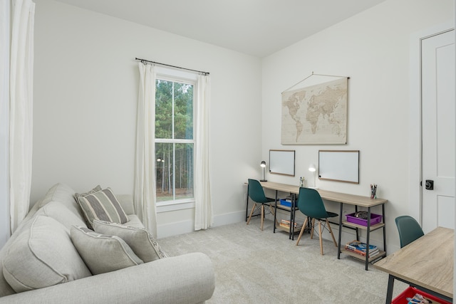 819 Morgan Rd NW, Charleston, TN 37310 - office area featuring carpet floors and baseboards