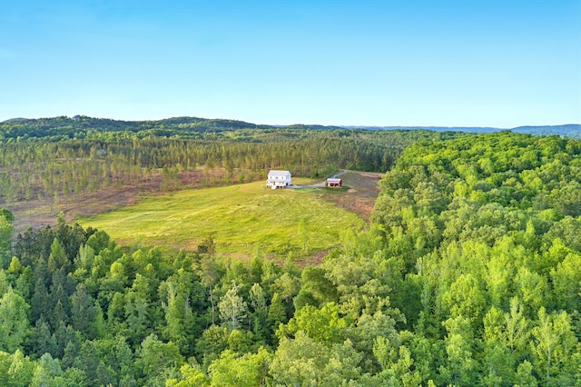 819 Morgan Rd NW, Charleston, TN 37310 - bird's eye view of a heavily wooded area