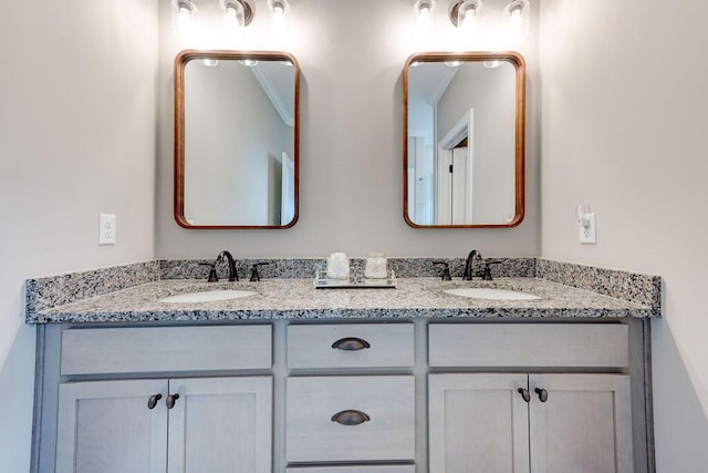 231 Winchester Dr, Rossville, GA 30741 - bathroom with double vanity