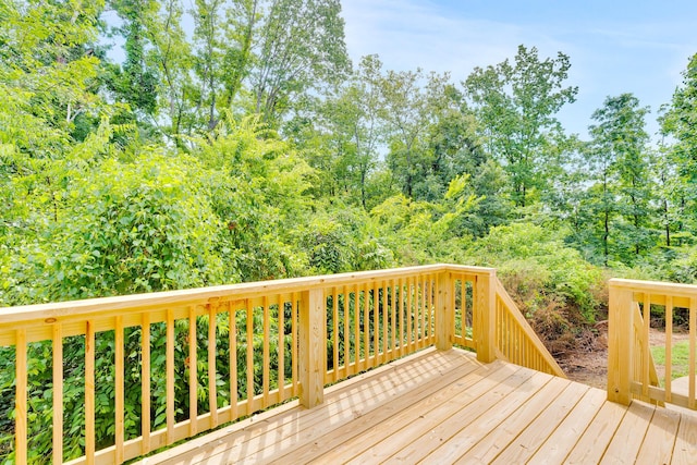 3910 Brock Rd, Chattanooga, TN 37421 - view of wooden terrace