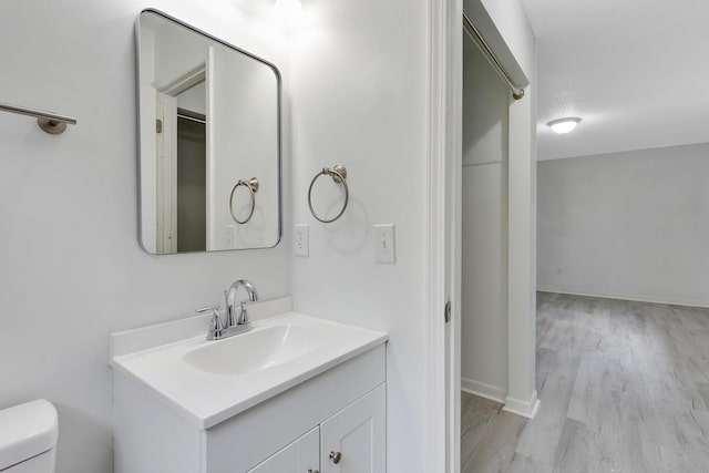 3910 Brock Rd, Chattanooga, TN 37421 - bathroom with vanity and wood finished floors