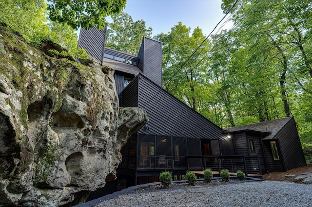 view of back of house