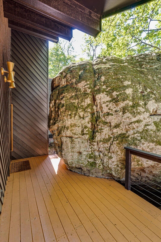 view of deck