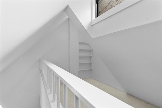 view of stairs